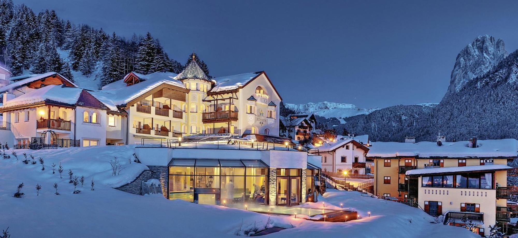 Alpenheim Charming & Spa Hotel 오르띠세이 외부 사진